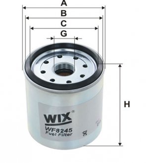 Топливный фильтр WIX FILTERS WF8245 (фото 1)