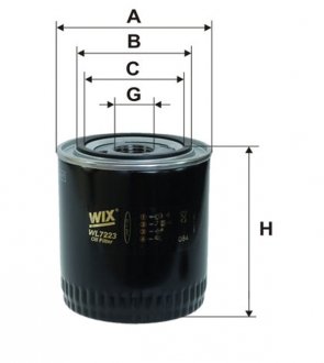 Масляный фильтр WIX FILTERS WL7223