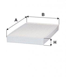 Фото 1 - фільтр салону WIX FILTERS WP2174 Фільтр салону WIX FILTERS WP2174 (фото 1)