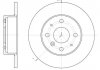 Тормозной диск (передний) DAIHATSU CHARADE /GEELY СK 1.0-1.5 89- D6363.00
