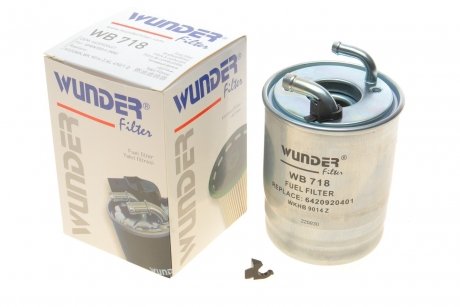 Фильтр топливный MB Sprinter 2.2CDI OM651 09--- WUNDER FILTER WB718