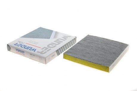 Фильтр салона Audi A3/Q2 (13>) VW Golf 7/Crafter/B-8/Tiguan SK Octavia A7/SuperB SE Leon (13>) угольный WUNDER FILTER WPK128