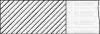Кільця поршневі Peugeot 305 1.9 GTI/D 82-88 (83.00mm/STD) (1.5-1.5-4) (1cyl) YENMAK 9109885000 (фото 1)
