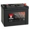 Акумулятор 12В 72Агод./630А YBX3000 SMF (R+ стандартні клеми) 260x174x225 B00 - без монтажного фланця (пусковий) YUASA YBX3030