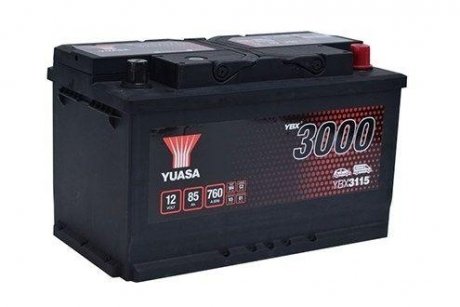 Акумулятор 12V 85Ah SMF Battery (0) YUASA YBX3115 (фото 1)