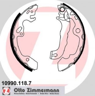 Комплект тормозных колодок ZIMMERMANN 109901187