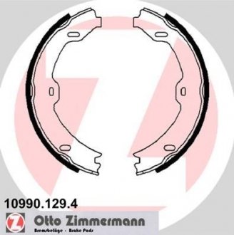 Комплект тормозных колодок, стояночная тормозная система ZIMMERMANN 10990.129.4 (фото 1)