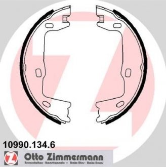 Комплект тормозных колодок, стояночная тормозная система ZIMMERMANN 10990.134.6 (фото 1)