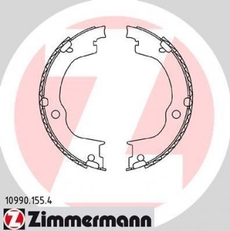 Комплект тормозных колодок, стояночная тормозная система ZIMMERMANN 109901554 (фото 1)