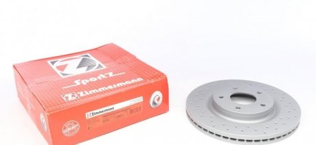 Тормозной диск ZIMMERMANN 200252752 (фото 1)