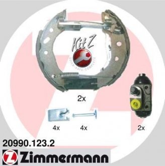 Тормозные колодки.) ZIMMERMANN 209901232