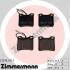 Тормозные колодки, дисковый тормоз (набор) ZIMMERMANN 212781701 (фото 1)