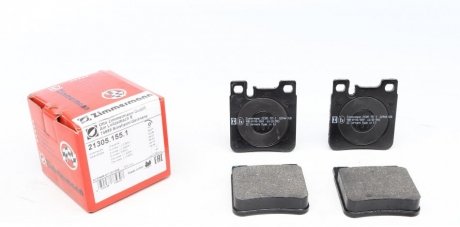 Комплект тормозных колодок, дисковый тормоз ZIMMERMANN 21305.155.1 (фото 1)
