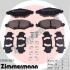 Тормозные колодки, дисковый тормоз (набор) ZIMMERMANN 235981801 (фото 1)
