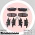 Комплект тормозных колодок ZIMMERMANN 239631551 (фото 1)