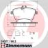 Комплект тормозных колодок, дисковый тормоз ZIMMERMANN 240771903 (фото 1)