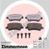 Колодки тормозные дисковые ZIMMERMANN 24496.970.1 (фото 1)