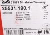 Комплект гальмівних колодок ZIMMERMANN 255311901 (фото 5)