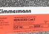 Тормозной диск ZIMMERMANN 400.3688.20 (фото 6)