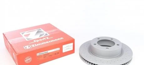 Тормозной диск ZIMMERMANN 590281652