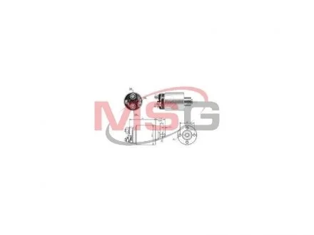 Втягуюче реле стартера ZM ZM1961